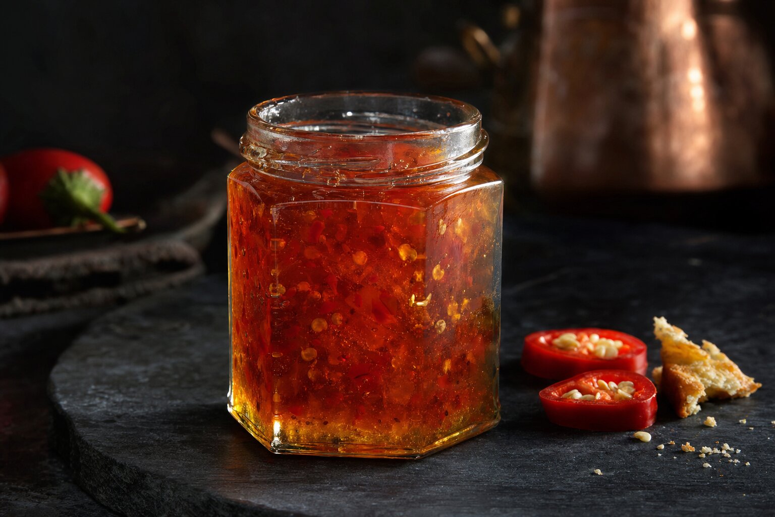 Arkansas Provisions pepper jelly jar